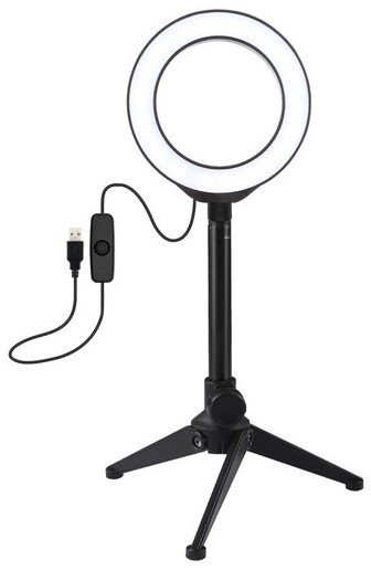 Набір для блогера Puluz USB LED Lamp PKT3084B 4.7 "+ настільне кріплення