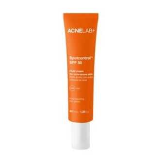 Крем-флюїд для обличчя ACNELAB+ Spotcontrol Fluid Cream For Acne-Prone Skin, SPF 50, для шкіри, схильної до акне, 40 мл