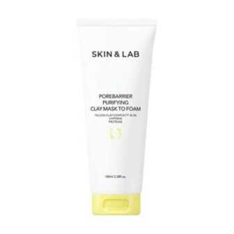 Маска-пінка для вмивання Skin & Lab Porebarrier Purifiying Clay Mask To Foam, 100 мл