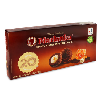 Кульки Marlenka медові какаові, 235г