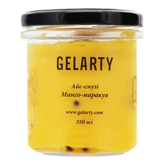 Морозиво «Лавка традицій» Gelarty «Айс-смузі манго-маракуя», 350мл