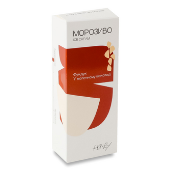Морозиво Лавка традицій Honey Фундук в молочному шоколаді, 90г