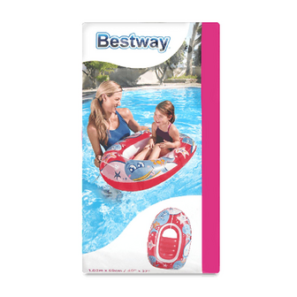 Човен дитячий - Плотик 102x69 см Bestway, шт