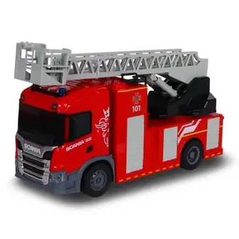 Автомодель дитяча Scania "Пожежна машина" TechnoDrive 6407KS-UC світло, звук