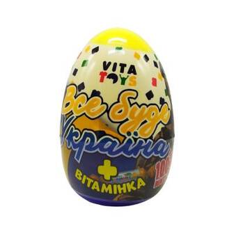 Конструктор у яйці "Все буде Україна" Vita Toys VTK 0090-UC 100 деталей