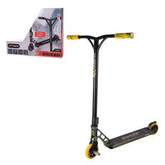 Самокат трюковий 2-х колісний TR21010 GREEN-UC Extreme Motion SWEEP, колеса PU 11