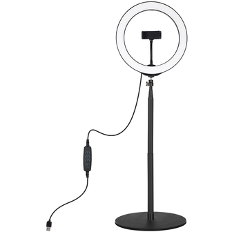 Набір для блогера PowerPlant USB LED Puluz 10.2 + настольное крепление 140 см (PKT3039 )