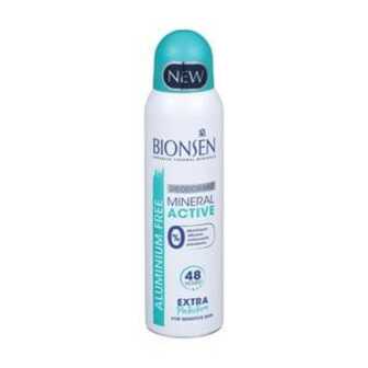 Дезодорант-спрей Bionsen Mineral Active Deodorant 48H унісекс, 150 мл