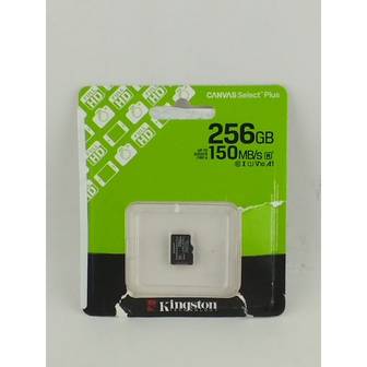 Карта пам'яті Kingston 256GB microSDXC class 10 UHS-I U1 V10 A1 Select Plus (SDCS3/256GBSP)