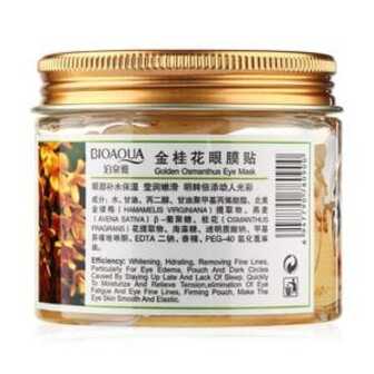 Патчі-маска для шкіри навколо очей Bioaqua Poquan Ya Golden Osmanthus Eye Mask з золотим османтусом, 80 шт