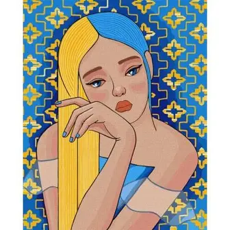 Картина за номерами "Непохитна ©mosyakart" Ідейка KHO4908-UC, 40х50 см