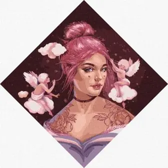 Картина за номерами "Маленькі Купідончики" ©lesya_nedzelska_art Ідейка KHO4997-UC, 40х40 см