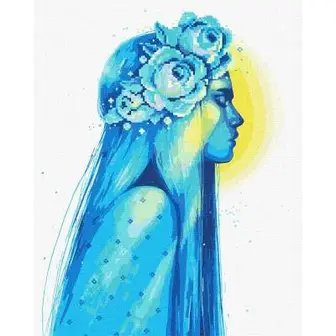 Картина за номерами "Промінь життя" ©lesya_nedzelska_art Ідейка KHO4974-UC, 40х50 см