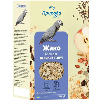 Корм Природа Жако для великих папуг 1 кг (PR740147)