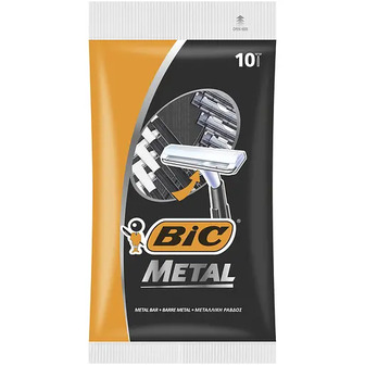 Бритва чоловіча BIC Metal без змінних картриджів 10 шт.