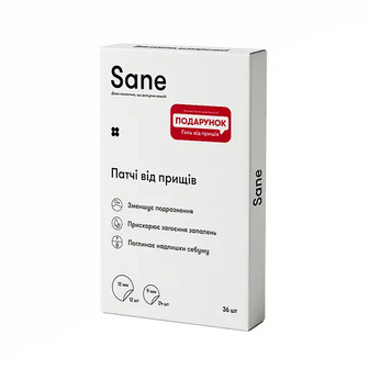 Патчі від прищів Sane 36 шт.