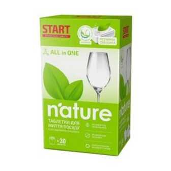 Таблетки для посудомийної машини START. Nature, 30 шт