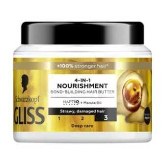 Маска Gliss Performance Treat 4 в 1 Живлення, для пошкодженого та ослабленого волосся, 400 мл