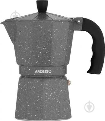 УЦЕНКА! Кофеварка гейзерная ARDESTO Gemini Molise 9 чашек серая AR0809AGS (УЦ №3743)