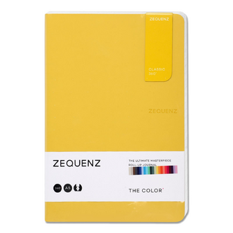 Блокнот Zequenz А5 жовтий 100 аркушів 1005459, шт