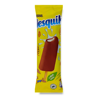 Морозиво Nesquik зі смаком ванілі у шоколадній глазурі, 55г