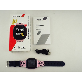 Смарт-годинник Canyon CNE-KW34PP Kids smartwatch Sandy, Pink (CNE-KW34PP)
