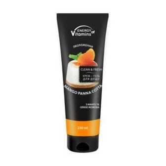 Крем-гель для душу Energy of Vitamins Cream Shower Gel Mango Panna cotta, 230 мл