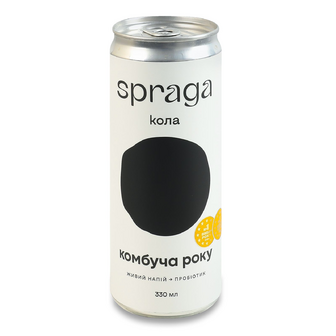Напій Лавка традицій Spraga Комбуча Кола з/б, 0.33л