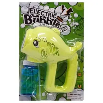 Дитячий генератор мильних бульбашок "Рибка" Bambi F2288(Green)-UC 60 мл