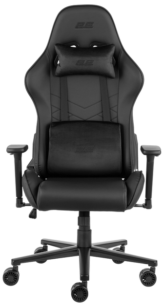 Крісло ігрове 2E Gaming BUSHIDO II Black/Black