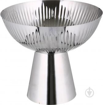 УЦЕНКА! Блюдо сервировочное Inari Silver 23 см MET-150R-S (УЦ №3755)