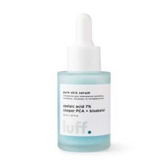 Сироватка Luff Pure Skin Serum для зменшення запалень, куперозу, розацеа та почервоніння, 30 мл