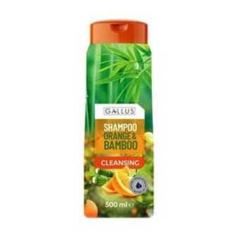 Очищувальний шампунь для волосся Gallus Shampoo Orange & Bamboo, 500 мл