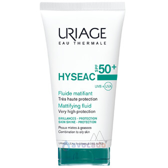 Ісеак матуючий сонцезахисний флюїд SPF50+