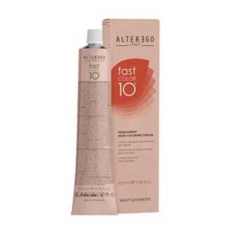Перманентна крем-фарба для волосся Alter Ego Fast Color 10 Permanent Hair Coloring Cream 7/43, 100 мл