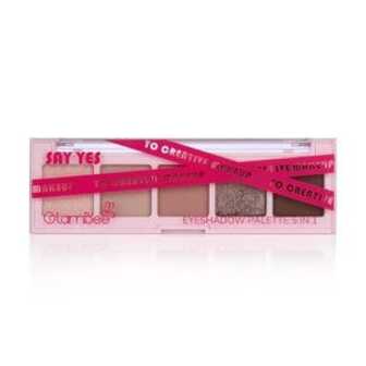 Палетка тіней для повік 5 в 1 GlamBee Say Yes to Creative Make Up тон 02, 3 г