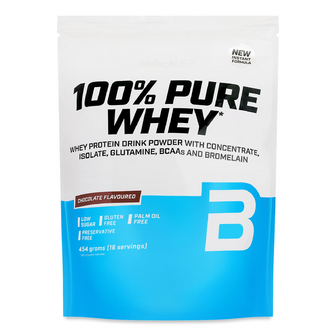 Протеїн BiotechUSA 100% Pure Whey Шоколад, 454г