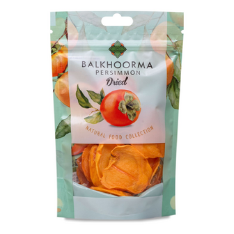 Хурма Balkhoorma Persimmon сушена, 100г