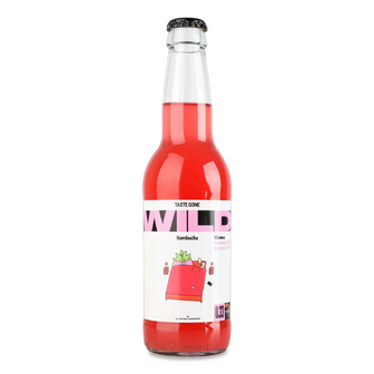 Напій Wild Kombucha Малина скло, 0.33л