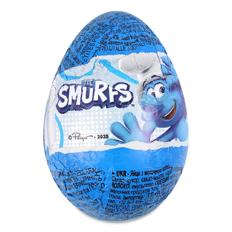 Яйце шоколадне The Smurfs із сюрпризом, 20г