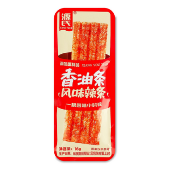 Снек Genji Food Латяо гостро-солодка смужка, 16г