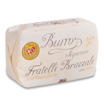 Масло вершкове Burro Superiore Fratelli Brazzalle 84%, 250г