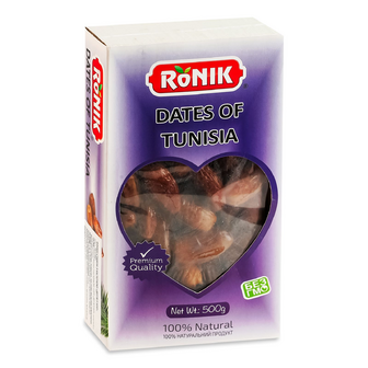 Фініки RoNIK Деглет Нур сушені з кісточкою в сиропі, 500г