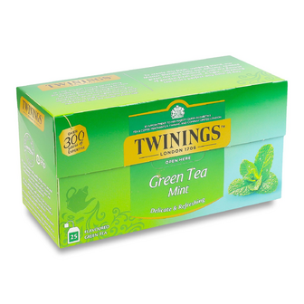 Чай зелений Twinings з м'ятою, 25*1.5г