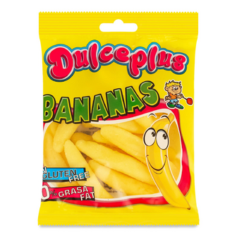Цукерки Dulceplus Bananas жувальні, 100г