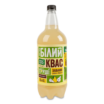 Квас Квас Тарас Білий хлібний зі смаком груші, 1.5л
