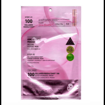 VT Cosmetics Collagen Reedle Shot 100 2Step Mask