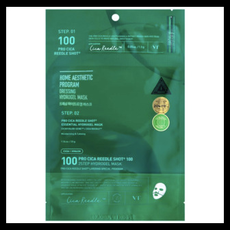 VT Cosmetics Pro Cica Reedle Shot 100 2 Step Hydrogel Mask