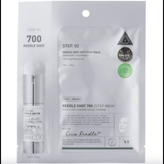 VT Cosmetics Mild Reedle Shot 700 2 Step Mask
