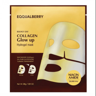 Eqqualberry Collagen Glow Up Hydrogel Mask